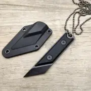 Necklace EDC Mini Knife Fixed Blade Knife Knife Mini Pocket Knife Rescue Knife