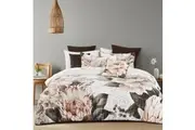 Bianca Somerset White Luxurious Cotton Sateen Quilt Cover Bedding Sleep Set
