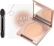 Viralvera Colored Clay Undereye Corrector, Colored Clay Under Eye Corrector for Dark Circles, Hydrating & Brighten Under Eye Concealer with Brush (light skin)