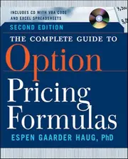 The Complete Guide To Option Pricing Formulas by Espen Gaarder Haug Paperback Book