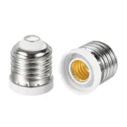 6 Pcs Light Socket Adapter E26 E27 to E12 Lamp Base Converter for LED Bulb