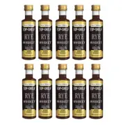 10 x Still Spirits Top Shelf Rye Whiskey Flavouring Essences 50ml Home Brew