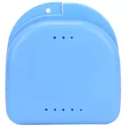 3pcs Denture Case Dental HalfMouth Denture Box Storage Container Orthodontic HR6