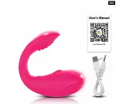 Control Vagina Vibrator Female Masturbation for Couples - Red