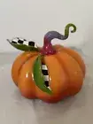 Mackenzie Childs Fortune Teller Small Ombre Pumpkin