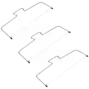 3x Mastercraft Adjustable Metal Cake Cutting Wire Kitchen Baking Slicer/Cutter