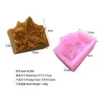 在飛比找蝦皮購物優惠-DIY矽膠模具  石膏模具  蠟燭模具AC006 花仙子 矽