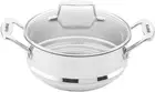 Scanpan Impact Multi Steamer Insert with Lid 16/18/20 Cm Silver
