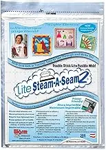 5 Pkgs Lite Steam-a-Seam 2, Double Stick Fusible Web, by The Warm Company