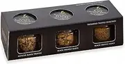 TruffleHunter - Preserved Black Truffle Selection - Minced Truffle, Truffle Slices, Truffle Sauce - 3 x 50g