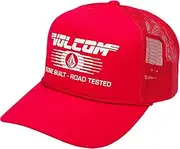 [Volcom] Road Tested Cheese HAT D5512511 Men's Cranberry Hat, Cranberry, One Size