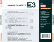 STRING QUARTETS NOS. 3: BERG, BART¢K, SCHNITTKE NEW CD