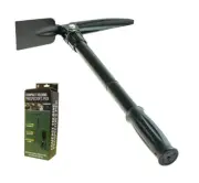 17-1/2" Compact Folding Prospector's/Camping Pick/Shovel with Carrying Case