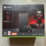 全新 XBOX SERIES X 暗黑破壞神4 限量同捆組 主機 DIABLO 4