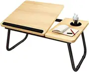 Foldable Laptop Stand Desk Table Computer Tray Bed Study Portable Adjustable