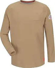 [Bulwark FR] Bulwark Men's Iq Series Comfort Knit Long Sleeve Tee-Big/Tall