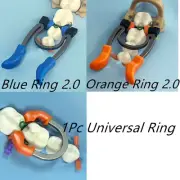 Dental Sectional Matrice Clamp Fit Garrison Palodent V3 Blue/Orange/General Ring
