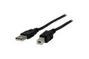 PRO.2 USB 2.0 Type A Male to B Plug 2m Cable Lead Cord for Computer Printer BLK