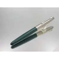 在飛比找蝦皮購物優惠-極罕見全新未上墨 美國原廠 PARKER派克21型軍綠桿鋼筆
