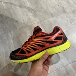 BTW 法國 SALOMON 男 X-TOUR 2 越野跑鞋 黑橘黃