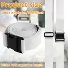 Bed Sheet Straps 8 Meters Elastic Bed Sheet Fasteners White Bed Sheet CamQW