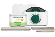 Clean + Easy Pot Wax Mini Kit – All-Purpose Hair Removal, Includes Soft Wax for