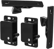 WEKADRIN 2 Sets Push to Open Door Latch for Rv Cabinets Heavy Duty Drawer Catch with Silent Operation Versatile Cabinet Door Latches for Vehicles Easy Installation and Secure Locking