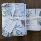Pottery Barn Del Mar Duvet Cover King 2 Shams Coral Sea Shells Beach Cottage
