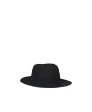 Ribbon decorated hat M Black