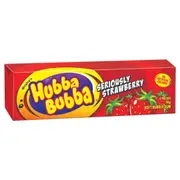 Wrigleys Hubba Bubba Bubble Gum Seriously Strawberry Flavour 5 Chunks 35g