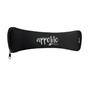 6pc Appetito Stainless Steel Traveller's Cutlery Fork/Spoon Knife Set/Kit Black