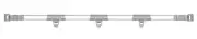 Metro MQL54-2S Stackable Shelf Ledge (Back) for MetroMax Q Industrial Plastic S