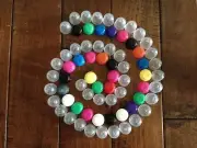 250 1.1" Empty Vending Capsules For Gumball Machines ACORN BEST QUALITY! 1" inch