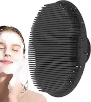 Facial Brush - Silicone Body Scrubber - Cleansing, Manual Waterproof Cleansing Skin Care Face Brushes for Cleansing for Cleaning Skin Care Pochy