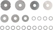 FOX Valve Stack Assembly 2022 FLOAT X, DHX, Base Valve, Lever Mode Light, Bleed