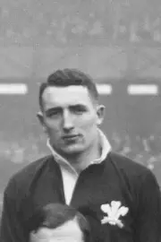 OLD RUGBY UNION PHOTO Viv Jenkins Wales 1933