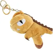 [NIYANGLE] Dinosaur Keychain Pendant Cute Cartoon Key Ring for Backpack Ornament Durable Keyring for Organizing Keys and Bags present