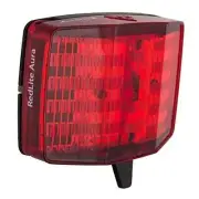 RedLite Aura Bike Tail Light, red, 5.5 x 4 x 2.2 cm / 2.2” x 1.6” x 0.9”