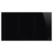 Smeg 90cm Flex Zone Induction Cooktop - Black