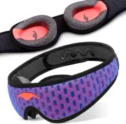 Manta Pro Sleep Mask - 100% Light Blocking Sleep Mask for Side Sleepers, Brea...