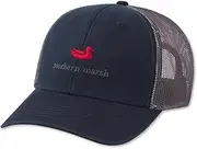 [Southern Marsh] Youth's Classic Snapback Trucker Hat, Unisex Hat
