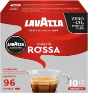 96 Lavazza A Modo Mio Qualita Rossa Coffee Capsules Pods 10/13 Intensity M Roast