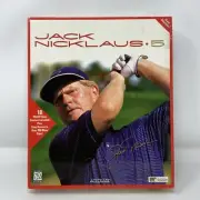 Jack Nicklaus 5 PC Game Windows 95 Big Box Sealed (B7)