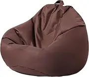 HHCTEBEC Giant Bean Bag Chairs Cover Adults Bean Bag Lazy Sofa Bed Cover Stuffed Animal Storage Bean Bag Cover (No Filler) for Living Room Bedroom Dorm Office,A-80 * 90cm