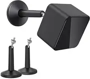 KIWI design Camera Wall Mount, Adjustable Indoor/Outdoor Security Wall Mount Compatible with Wyze Cam Pan and Other Surveillance Camera Models with 1/4 Inch Thread (2 Pack, Black)