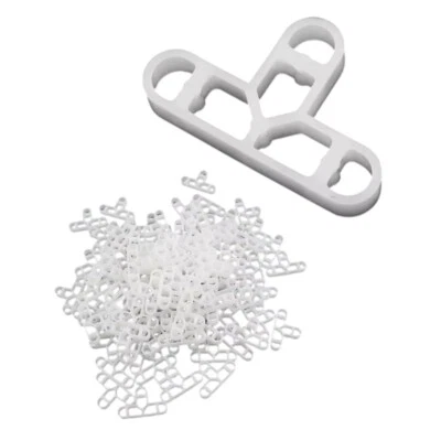 100pcs/set Upgraded Tile Positioning Spacers Long Service Tile Positioning Tool
