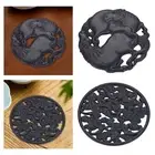 Cast Iron Trivet Dish Plate Holder for Housewarming Gift Kitchen Hotel