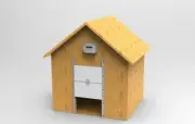 Automatic Chicken Coop Door Opener Timer Light Sensor Pet Hutch Door LCD Screen