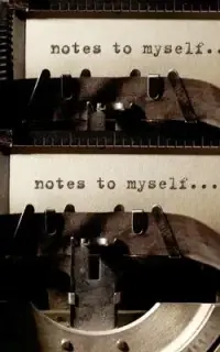 在飛比找博客來優惠-notes to my self typewriter st