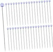 Angoily 200pcs Colored Ball Head Locating Pins for DIY Crafts Durable Sewing Pins for Corsage Decoration Quilting and Craft Projects